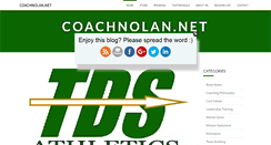 Desktop Screenshot of coachnolan.net