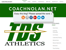 Tablet Screenshot of coachnolan.net